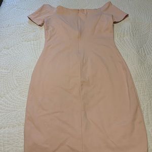 Lulu’s Light Pink color dress. Knee length.